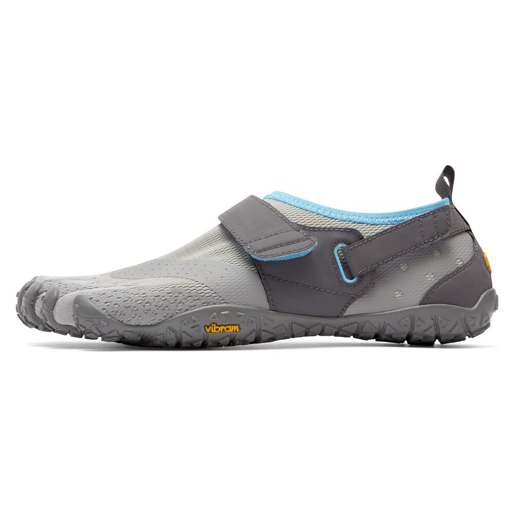 Vibram Five Fingers Womens V-Aqua - Water Shoes Grey/Blue - ZGC581624